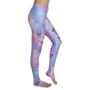 Sky Is The Limit Yoga Leggings Hand Drawn Design, thumbnail 4 of 6