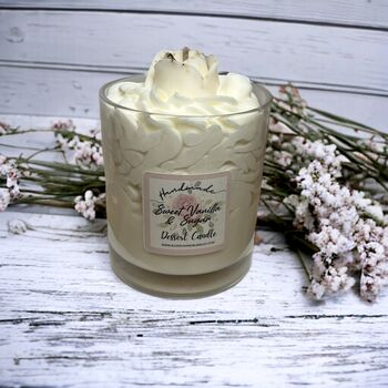 Candle Luxury Bespoke Flower Whipped Wax 45hr Burn, 7 of 7