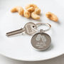 Personalised Nuts About You Keyring, thumbnail 1 of 3