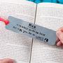 'Mum You're The World To Me' Bookmark, thumbnail 1 of 6