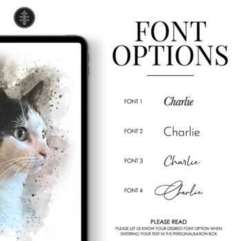 Personalised Pet Illustration Portrait Print, 5 of 11