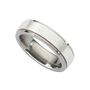 Personalised Titanium And Silver Spinner Ring, thumbnail 1 of 5