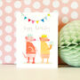 Happy Birthday Meerkat Mini Card, thumbnail 4 of 4
