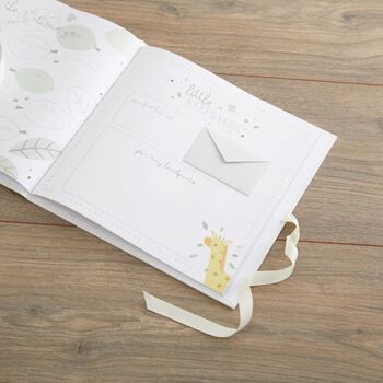 Personalised Jungle Baby Record Book, 4 of 5
