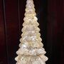 Light Up Vintage Gold Glass Tree, thumbnail 5 of 6