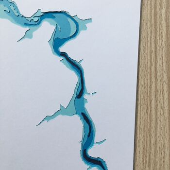 River Dart Dartmouth Bathymetric Map, 4 of 9