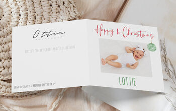 First Christmas Photo Card, 2 of 2