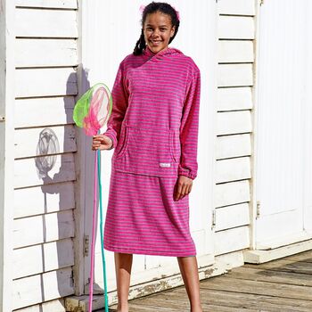 Adult Personalised Changing Robe, Beach Cover Up Dress, 2 of 5