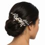 Pearl And Crystal Hair Comb, thumbnail 3 of 4