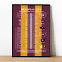 Bradford City 2024–25 League Two Promotion Season Poster, thumbnail 1 of 2
