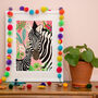 Zebra Love Print, thumbnail 2 of 12