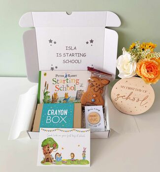 Personalised First Day Of School Gift Box, 2 of 12