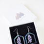 Gift For Friend, Acrylic Greenhouse Dangle Earring, thumbnail 7 of 8