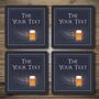 Personalised Bar Runner And Coasters Tap Room, thumbnail 2 of 8