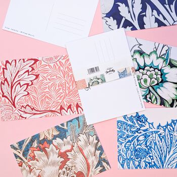 William Morris Postcards Set Of Six, 2 of 3