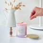 Engagement Candle – Couple Initials And Date Keepsake, thumbnail 8 of 8