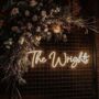 Custom Wedding Neon Name Sign, thumbnail 1 of 11