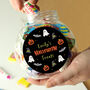 Personalised Halloween Sweets Jar, thumbnail 6 of 9