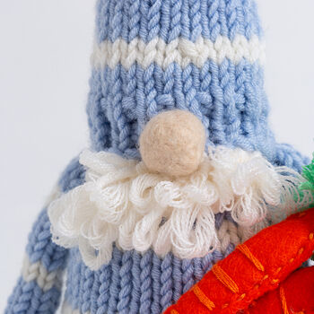 Easter Gonk Merino Easy Knitting Kit, 4 of 8