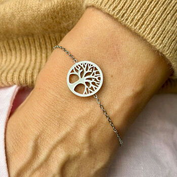Tree Of Life Bracelet For Her New Beginnings Gift, 5 of 11