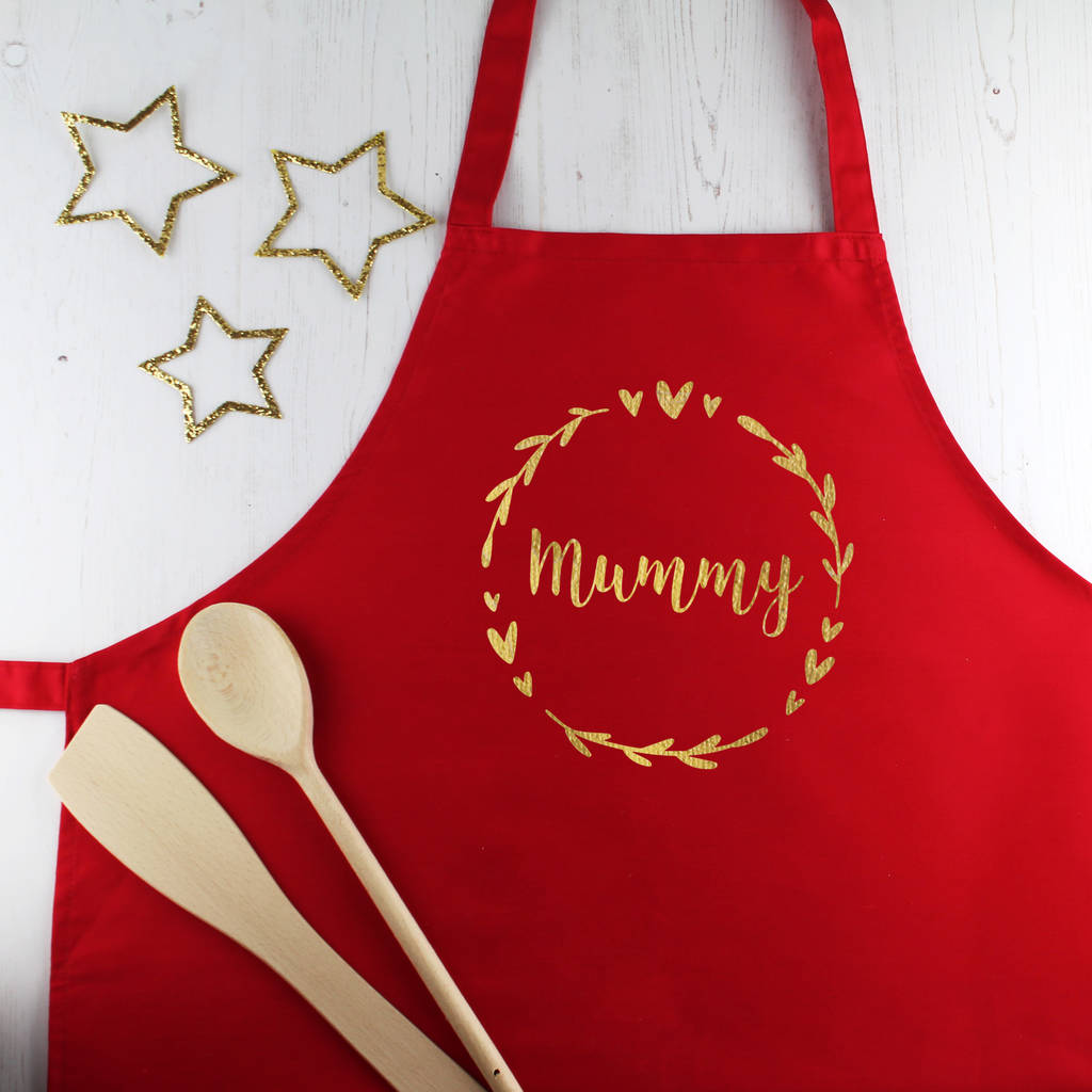 Mother's Day Ladies Apron For Mum By Betty Bramble