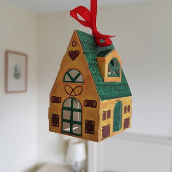 Diy Ornament Kit: Two Classic Paper Houses, 10 of 11