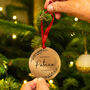 Personalised Remembrance Christmas Tree Decoration, thumbnail 4 of 6