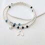 Artesia Iolite Sterling Silver Star Bracelet, thumbnail 4 of 7