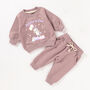 Personalised Birthday Tracksuit For Kids Unicorn, thumbnail 1 of 5