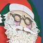 Beardy Santa Portrait, thumbnail 2 of 5