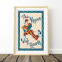 The Knave Of Hearts Vintage Nursery Print, thumbnail 2 of 9