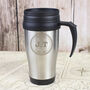 Personalised Initials Stainless Steel Travel Mug, thumbnail 1 of 2