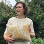 Lavender And Chamomile Linen Sleep Pillow, Hand Printed, thumbnail 3 of 12