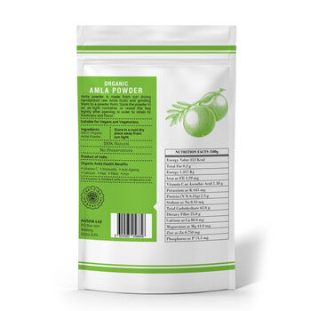 Organic Amla Powder 100g For Immunity Wellness Hair, 3 of 12