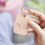 Personalised Leather Keyring With Childs Drawing, thumbnail 5 of 9