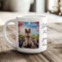 Personalised German Shepherd Bridge Dog Keepsake Gift Mug, thumbnail 1 of 2