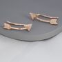 Arrow Cz Crawler Earrings In Sterling Silver, thumbnail 7 of 12