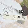 Manifest Your Dreams Personalised Silver Locket, thumbnail 1 of 5