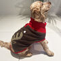 Christmas Rudolf Dog Jumper, thumbnail 3 of 5