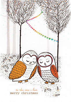 'To The One I Love' Christmas Card, 3 of 3