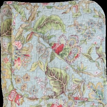 Summer Cotton Quilt Assorted Floral Designs | Scandi Living | Two Sizes, 10 of 12