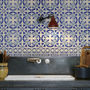 Delft Kitchen Walls Backsplash Wallpaper, thumbnail 1 of 5