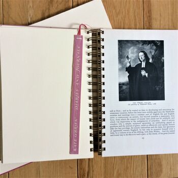 'English Diaries And Journals' Upcycled Notebook, 3 of 4