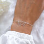 Elephant Bracelet – Sterling Silver Good Luck Gift For Her, thumbnail 4 of 10