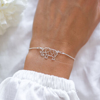 Elephant Bracelet – Sterling Silver Good Luck Gift For Her, 4 of 10