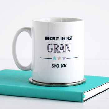 Officially Best Grandma, Personalised Mug, 3 of 3