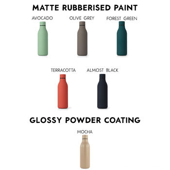 Personalised Insulated Stainless Steel Hydrate Bottle, 3 of 8