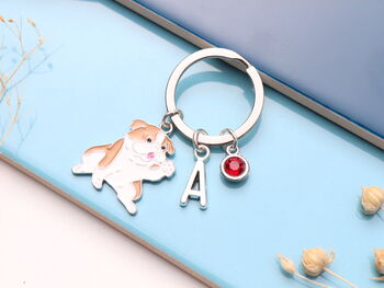 Personalised Bulldog Keyring, 2 of 12