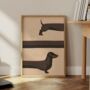 Exclusive Dachshund Dog Print, thumbnail 2 of 7