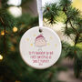 To My/Our Daughter On Her First Christmas As A Mummy Decoration, thumbnail 1 of 3
